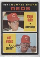 1971 Rookie Stars - Frank Duffy, Milt Wilcox