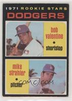 1971 Rookie Stars - Bob Valentine, Mike Strahler [Good to VG‑EX]