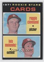 1971 Rookie Stars - Reggie Cleveland, Luis Melendez