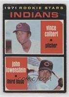 1971 Rookie Stars - Vince Colbert, John Lowenstein [Poor to Fair]