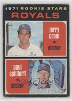 1971 Rookie Stars - Jerry Cram, Paul Splittorff [Good to VG‑EX]