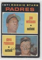 1971 Rookie Stars - Jim Williams, Dave Robinson [Noted]