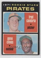1971 Rookie Stars - Fred Cambria, Gene Clines