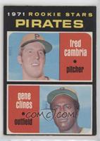 1971 Rookie Stars - Fred Cambria, Gene Clines