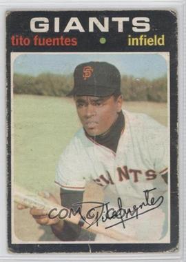 1971 O-Pee-Chee - [Base] #378 - Tito Fuentes [Good to VG‑EX]