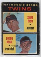 1971 Rookie Stars - Steve Brye, Cotton Nash [Poor to Fair]