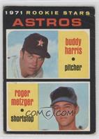 1971 Rookie Stars - Buddy Harris, Roger Metzger [Good to VG‑EX]