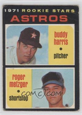 1971 O-Pee-Chee - [Base] #404 - 1971 Rookie Stars - Buddy Harris, Roger Metzger [Good to VG‑EX]