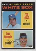 1971 Rookie Stars - Ron Lolich, Dave Lemonds