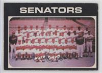 Washington Senators Team [Poor to Fair]