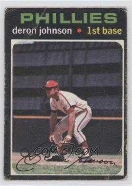 1971 O-Pee-Chee - [Base] #490 - Deron Johnson [Poor to Fair]