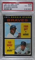 1971 Rookie Stars - Ralph Garr, Rick Kester [PSA 4 VG‑EX]