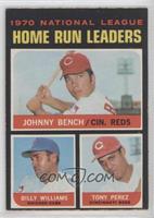 League Leaders - Johnny Bench, Tony Perez, Billy Williams