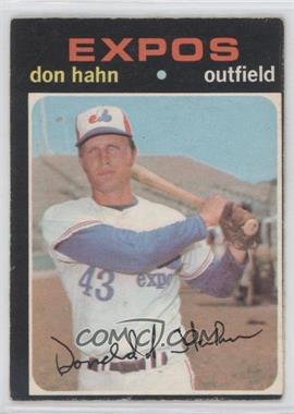 1971 O-Pee-Chee - [Base] #94 - Don Hahn [Good to VG‑EX]