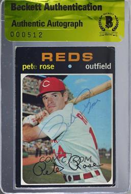 1971 Topps - [Base] #100 - Pete Rose [BAS BGS Authentic]