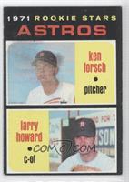 1971 Rookie Stars - Ken Forsch, Larry Howard