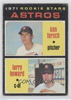 1971 Rookie Stars - Ken Forsch, Larry Howard