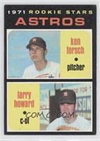 1971 Rookie Stars - Ken Forsch, Larry Howard