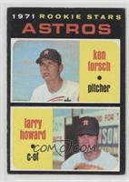 1971 Rookie Stars - Ken Forsch, Larry Howard [Good to VG‑EX]