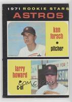 1971 Rookie Stars - Ken Forsch, Larry Howard [Good to VG‑EX]