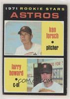 1971 Rookie Stars - Ken Forsch, Larry Howard