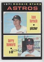 1971 Rookie Stars - Ken Forsch, Larry Howard [Good to VG‑EX]