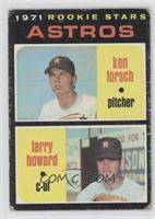 1971 Rookie Stars - Ken Forsch, Larry Howard [COMC RCR Poor]