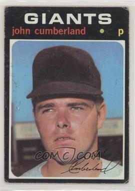 1971 Topps - [Base] #108 - John Cumberland [Good to VG‑EX]