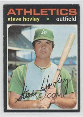 1971 Topps - [Base] #109 - Steve Hovley [Noted]