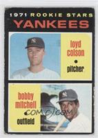 1971 Rookie Stars - Loyd Colson, Bobby Mitchell [Poor to Fair]