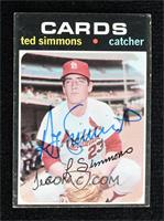 Ted Simmons [JSA Certified COA Sticker]