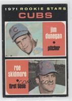 1971 Rookie Stars - Jim Dunegan, Roe Skidmore [Good to VG‑EX]