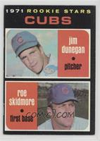 1971 Rookie Stars - Jim Dunegan, Roe Skidmore [Good to VG‑EX]