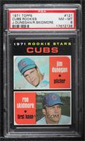 1971 Rookie Stars - Jim Dunegan, Roe Skidmore [PSA 8 NM‑MT]