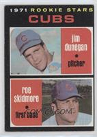 1971 Rookie Stars - Jim Dunegan, Roe Skidmore