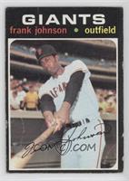 Frank Johnson [COMC RCR Poor]