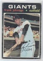 Frank Johnson [COMC RCR Poor]