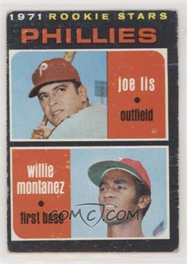 1971 Topps - [Base] #138 - 1971 Rookie Stars - Joe Lis, Willie Montanez [COMC RCR Poor]