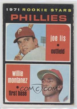 1971 Topps - [Base] #138 - 1971 Rookie Stars - Joe Lis, Willie Montanez