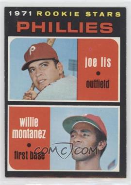 1971 Topps - [Base] #138 - 1971 Rookie Stars - Joe Lis, Willie Montanez