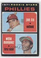 1971 Rookie Stars - Joe Lis, Willie Montanez [Noted]