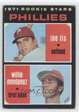 1971 Topps - [Base] #138 - 1971 Rookie Stars - Joe Lis, Willie Montanez [Noted]