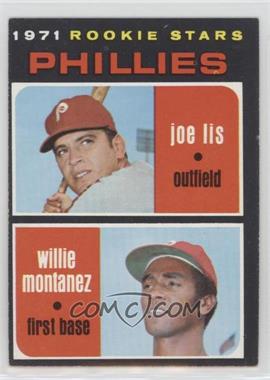 1971 Topps - [Base] #138 - 1971 Rookie Stars - Joe Lis, Willie Montanez