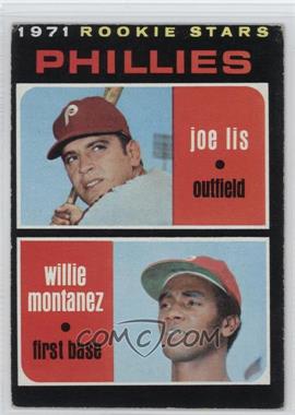 1971 Topps - [Base] #138 - 1971 Rookie Stars - Joe Lis, Willie Montanez [Good to VG‑EX]