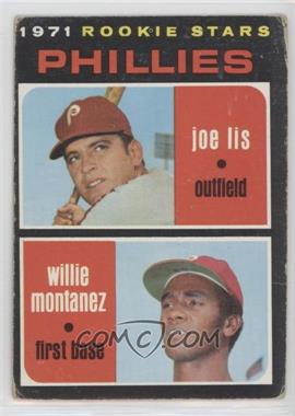 1971 Topps - [Base] #138 - 1971 Rookie Stars - Joe Lis, Willie Montanez