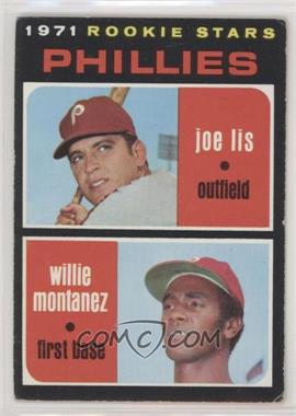 1971 Topps - [Base] #138 - 1971 Rookie Stars - Joe Lis, Willie Montanez [Good to VG‑EX]