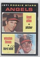 1971 Rookie Stars - Lloyd Allen, Winston Llenas