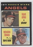 1971 Rookie Stars - Lloyd Allen, Winston Llenas