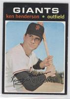 Ken Henderson [Good to VG‑EX]