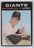 Ken Henderson [Poor to Fair]